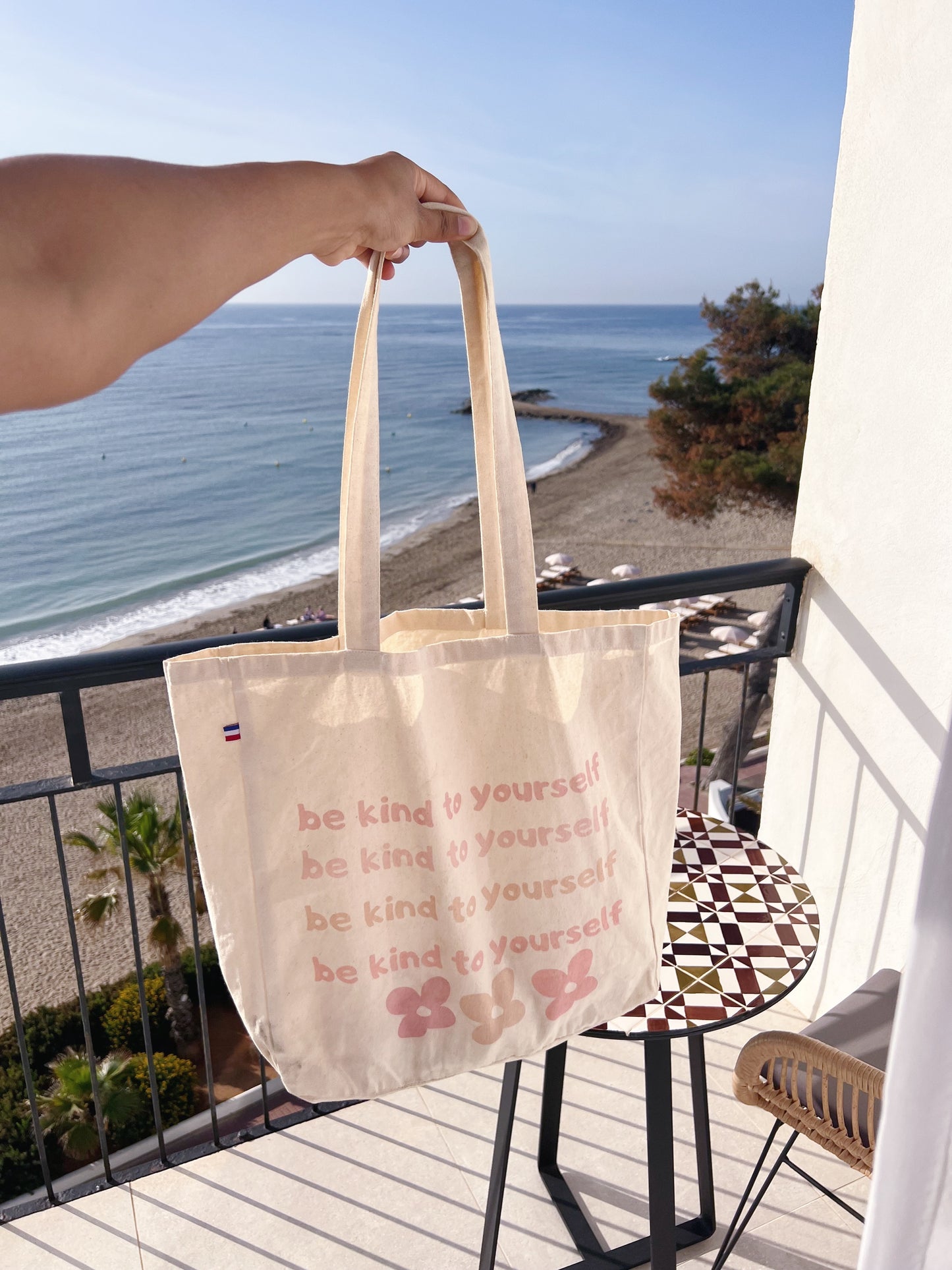 Tote Bag "Be kind to yourself"
